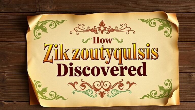 how zikzoutyqulsis discovered